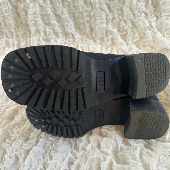 Stuart Weitzman Lace Up Combat Boots Size 8.5 - Picture 3 of 9